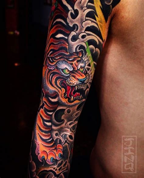 Japanese Tiger Tattoo, Tattoo Japanese Style, Japanese Dragon Tattoos ...