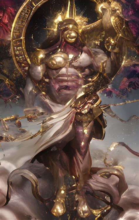 AI Art "God-Emperor of Mankind" | Warhammer 40K Amino