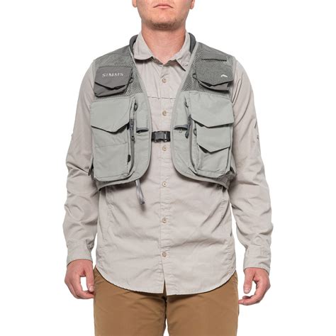 Simms Vertical Mesh Fishing Vest (For Men) - Save 46%