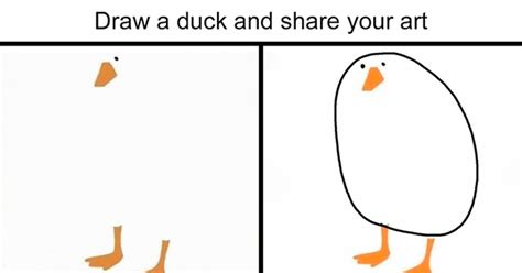 Someone Challenged People To "Draw A Duck" And People Are Responding With Hilarious Results (31 ...