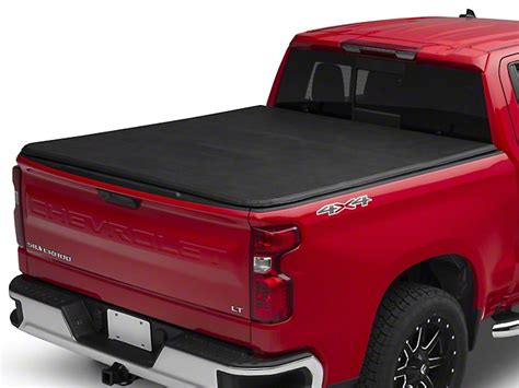 Proven Ground Silverado 1500 Soft Tri-Fold Tonneau Cover S112593 (19-22 Silverado 1500 w/ 5.80 ...