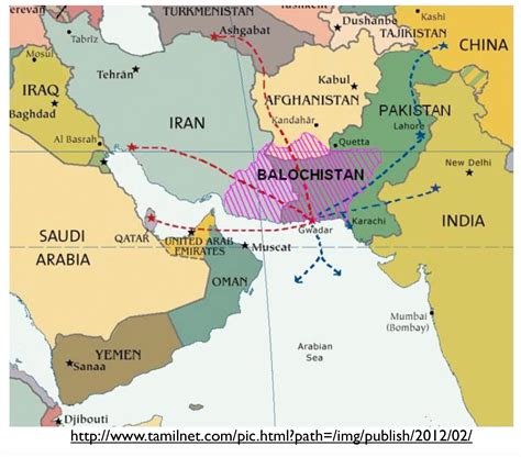 Balochistan Pakistan Map