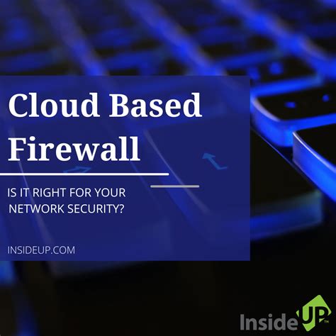 Cloud Based Firewall -- Is It Right for Your Network Security?