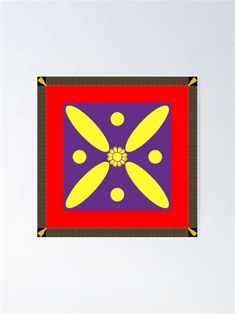 "Sassanid Flag of Persia" Poster for Sale by ArtEntwined | Redbubble