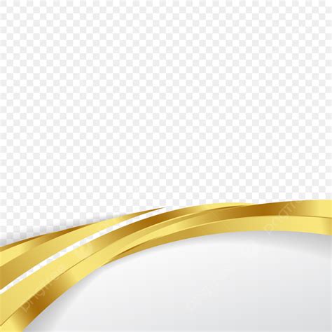 Gold Abstract Lines Vector Art PNG, Gold And White Abstract Line Border Frame On A Transparent ...