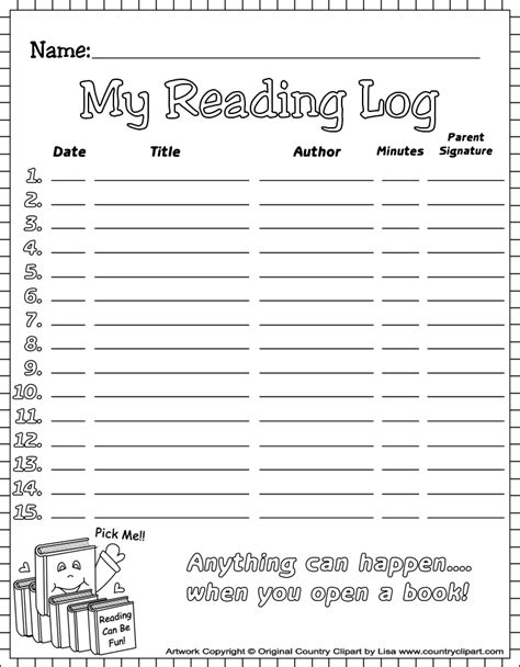 ~Twinkle Teaches~: Reading Logs