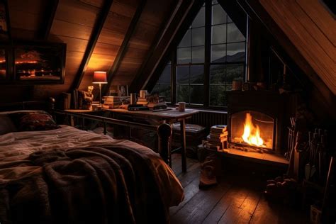 Cozy room aesthetic dark architecture | Premium Photo - rawpixel