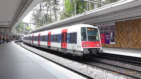 RER Trains in Paris, France - YouTube