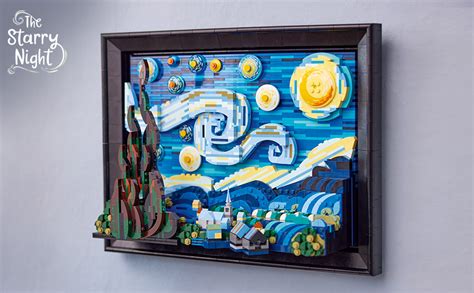 Amazon.com: LEGO Ideas Vincent Van Gogh The Starry Night 21333 Building ...