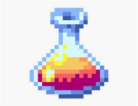 Minecraft Potion Pixel Art