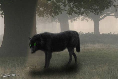 The story of the black dog ghost in England