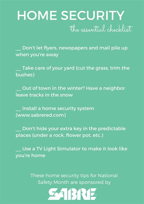 Print out these essential home security tips, and post them in your home! | Home security tips ...