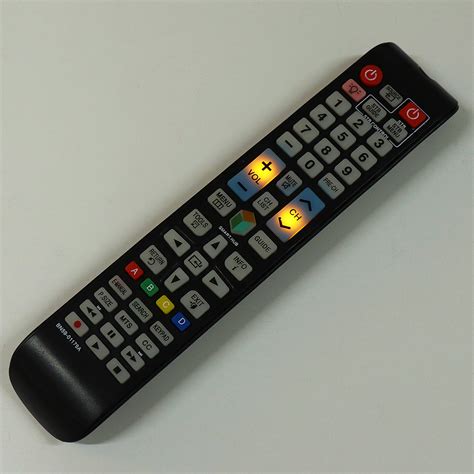 Replacement Backlit Remote Control Controller for Samsung TV Remote ...