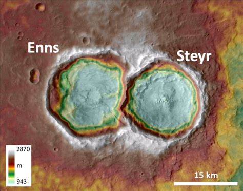 Two Craters on Mars Receive Official Names