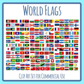 World Flags - Flags for the 195 Countries of the World High Resolution ...