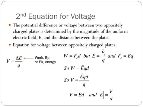 PPT - Electric Potential Difference Or Voltage PowerPoint Presentation - ID:6894037