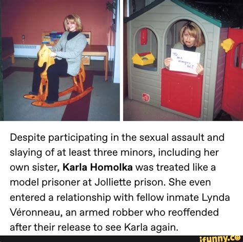 Despite participating in the sexual assault and slaying of at least three minors, including her ...