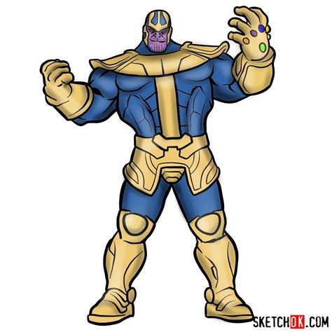 Learn How to Draw Thanos Comic Book Style: A Step-by-Step Guide