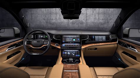 2022 Jeep Grand Wagoneer Series III Interior Wallpaper | HD Car ...