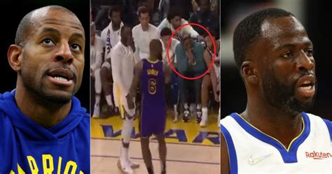 Andre Iguodala’s Reaction To LeBron James, Draymond Green Chat (Video ...