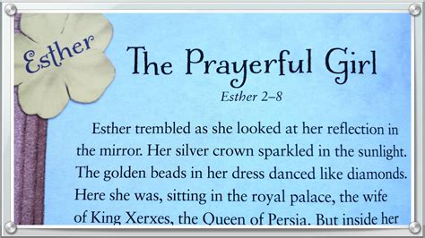 Esther: The Prayerful Girl- Part 7 in a Fourteen-Week Bible Study for Women | Glenys Nellist