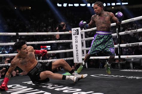 Gervonta Davis KO’S Ryan Garcia with a Liver Shot - SEQNEWS