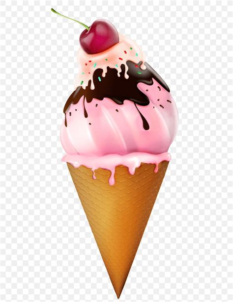 Ice Cream Cones Sundae Clip Art Openclipart, PNG, 480x1067px, Ice Cream Cones, Chocolate Ice ...