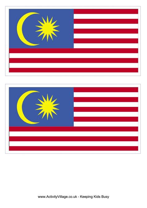 the two flags of malaysia and malaysia are shown in red, blue, and yellow