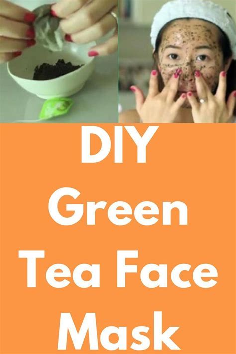 DIY Green Tea Face Mask For these wonderful face masks you need to make a concentrated solution ...