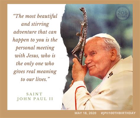 St. JPII Quote | Saint john paul ii quotes, John paul ii quotes, Pope john paul ii quotes