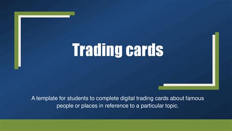 Microsoft Word Trading Card Template For Your Needs