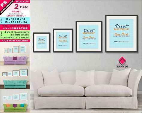 Wall Display Guide 8x10 11x14 16x20 20x24 Scene Creator - Etsy