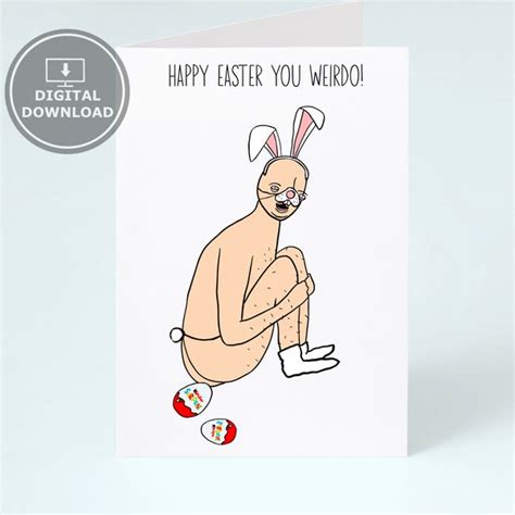 Funny Easter Card - Etsy