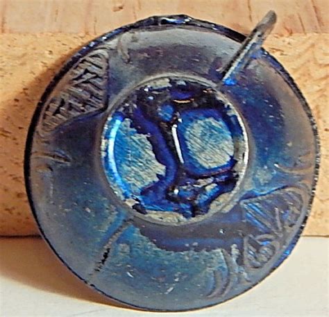 1920 CRACKER JACK VINT METAL LG CUP W/ HANDLE BLUE JAPANNING | eBay
