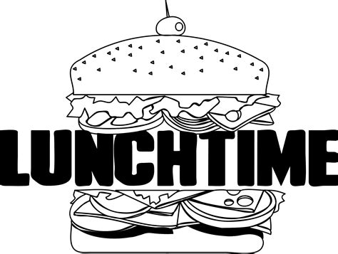 Clipart lunch lunch word, Clipart lunch lunch word Transparent FREE for download on ...