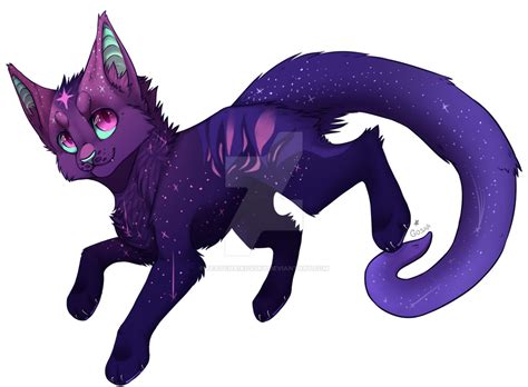 galaxy cat by TeaTchaikovsky on DeviantArt