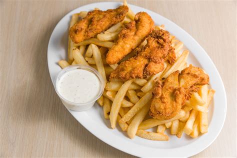 6 PC Chicken Tenders w/fries - Original Menu - R Burgers