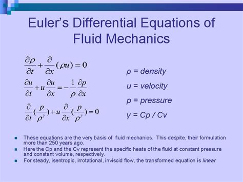 Eulers Equation in Fluid Mechanics What is Fluid