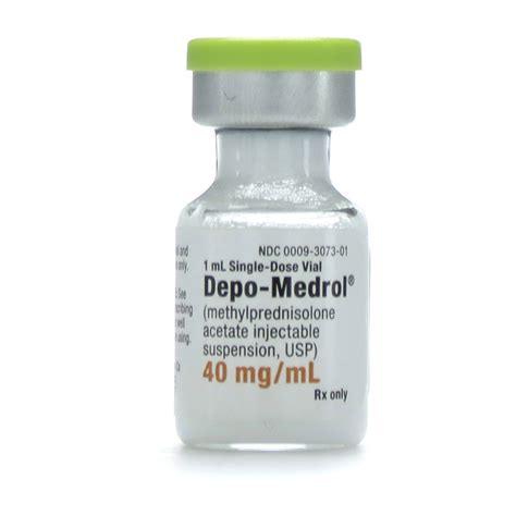 Depo-Medrol, (Methylprednisolone Acetate) | McGuff Medical Products