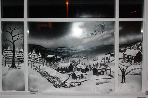 Window Decorations for Christmas : winter window decorations Google Search | Рождественское ...