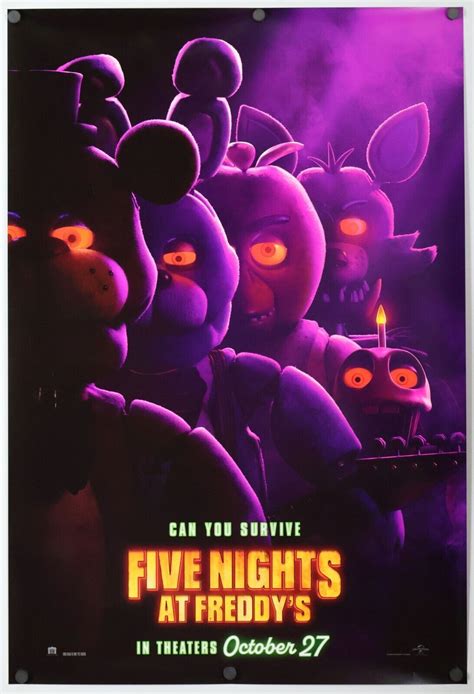 My Fanmade Five Nights At Freddy S Movie Poster Fivenightsatfreddys ...