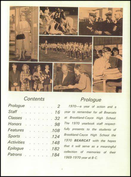 Explore 1970 Brookland-Cayce High School Yearbook, Cayce SC - Classmates