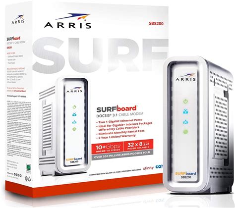 Internet Connectivity with ARRIS SURFboard SB8200 - Hard Disk Reviews