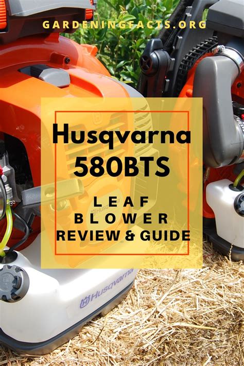 Husqvarna 580BTS Leaf Blower | Husqvarna, Blowers, Backpack blowers