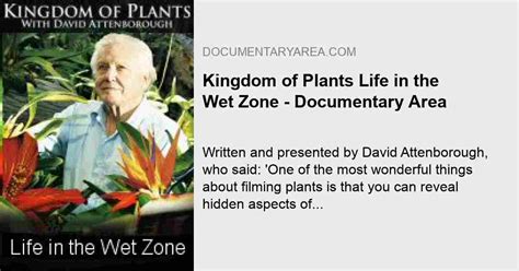 Series Kingdom of Plants - Documentary Area