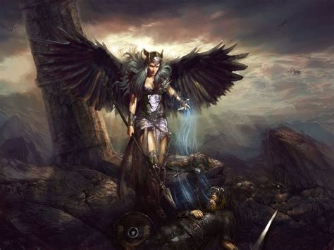 Brunhilda | Norse goddess, Angel art, Valkyrie