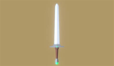 Low poly sword | DownloadFree3D.com