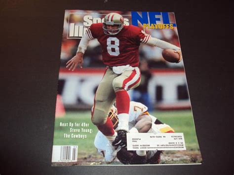 Sports Illustrated Jan 18 1993 NFL Playoffs, Steve Young: (1993 ...