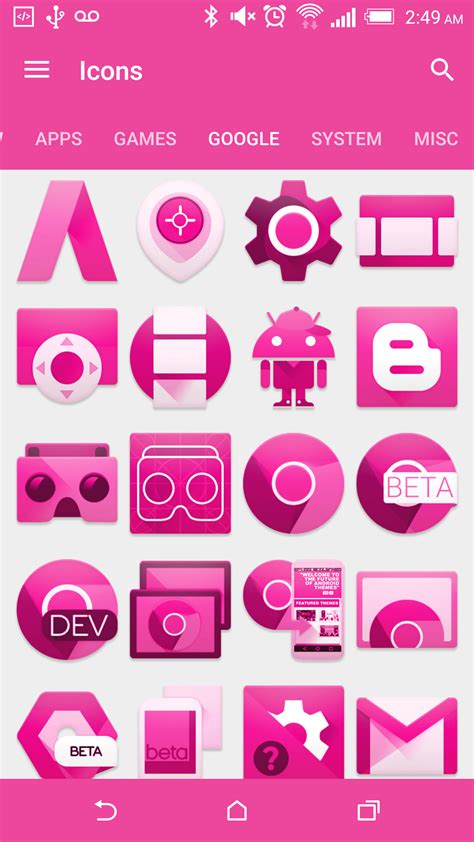 PINK - Icon Pack: Amazon.es: Appstore para Android