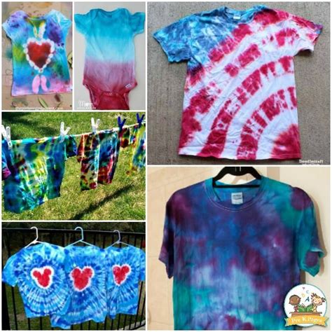 10+ Tie Dye T-Shirt Activity Ideas For Your Preschool Classroom | Tie ...